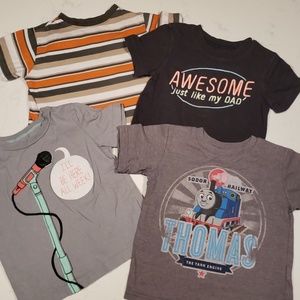 Bundle of 4 short sleeve tees